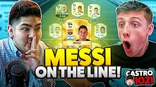 MESSI ON THE LINE VS WROETOSHAW! FIFA 16 ULTIMATE TEAM