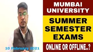 Summer Semester Exams | Mumbai University Exam News | MU Exam News