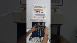 Long cotton wicks machine | automatic long cotton wicks machine | vattulu making machine #shorts