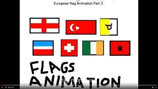 European Flag Animation Part 3 BEST ONE EVER