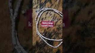 Tulsi kanthi mala , with extra length #originaltulsimala #tulsikanthimala #vrindavantulsimala