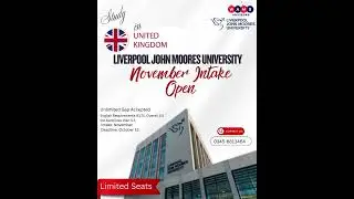 Study in the UK with University of Liverpool John, international Students #StudyAbroad