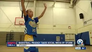10-year-old basketball star takes over social media