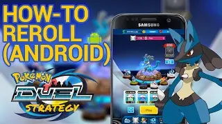 Как сделать реролл в Pokemon Duel для Android