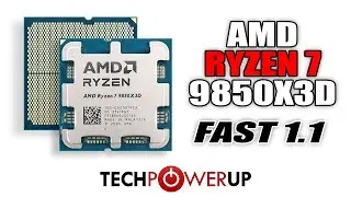 Обзор процессора Ryzen 7 9850X3D &mdash; лучшее стало ещё лучше.