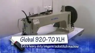 Global WF 920-70 XLH - Single needle, extra heavy duty lockstitch sewing machine
