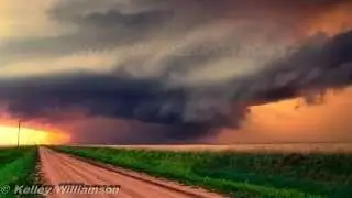StormViewLIVE's Kelley Williamson 04 22 15 Timelaps Floydada, Texas
