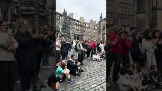 Шоу эквилибристики на фестивале Fringe в Эдинбурге, Шотландия 🏴󠁧󠁢󠁳󠁣󠁴󠁿 🇬🇧