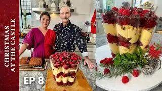 Christmas at the Castle | Episode 8 with Analiese Gregory | Panettone Trifle, Lime Cake & Games