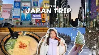Japan in 9 days 🍡❄️
