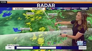 Rainy & cooler Fall weather arrives in Portland Monday