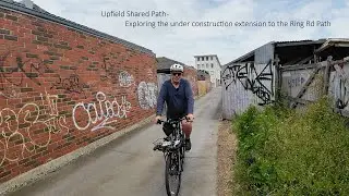 Exploring by bike to find the new Upfield Shared Path Extension