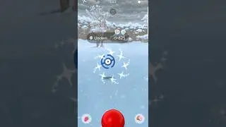 We found a shiny Unown