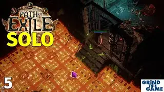 My Solo Self-Found Journey #5 - Exploring Act 3 - Path of Exile [ssf poe]