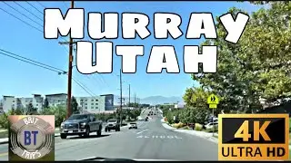 Murray, Utah - City Tour & Drive Thru