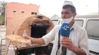 أبو حمزة.. صاحب فرن طيني متنقّل وقصته مع الدوزي ومنار وخبز 