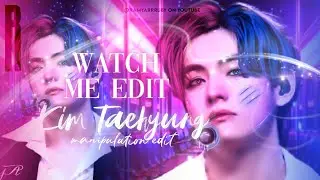 Watch me edit Neon manipulation of Kim Taehyung of BTS | @ramyarrruby graphics