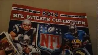2012 NFL Sticker Collection - Opening 5 Packets