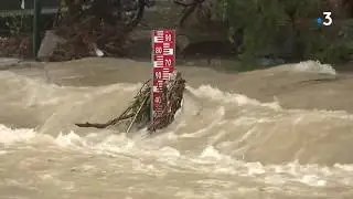 Inondations dans la région de Montpellier