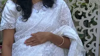 Bridal look heavy embroidery Cutwork saree stock avl for order WhatsApp 8072937829 #whitesarees 