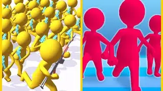 Join Clash 3D Vs Gun Clash 3D : Gameplay Walkthrough Part 1 - Level 1-9999 All Level (iOS, Android)