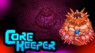 TENTEI MATAR O BOSS THE HIVE MOTHER - CORE KEEPER  DEU RUIM ?