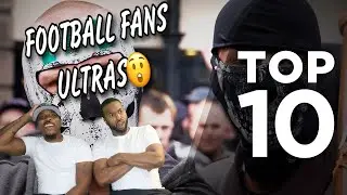 OMG WE CANT BELIEVE THIS! NBA FANS react to Top 10 Most Dangerous Football Fans!
