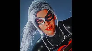 GATA NEGRA brincando com CORA&Ccedil;&Atilde;O do PETER ❤️&zwj;🔥  | Spider Man 2         #shorts