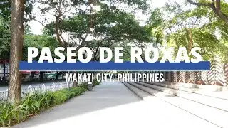 [4K] Paseo De Roxas Afternoon Walk | Makati City, Philippines (May 2022)