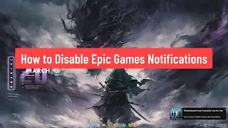 How to Disable Epic Games Notifications (2025)