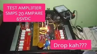 Drop kah??? Cek Volt Out SMPS Wimog 20a 65 VDC kit driver blazer x8 pro 800 info deskripsi