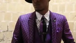 Rock gothic fashion purple slim fit italian suit 2933 Ottavio Nuccio Gala