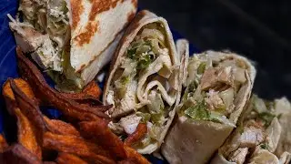 Chicken Caesar wraps | Easy recipe 