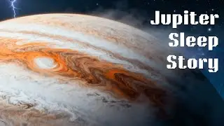 Jupiter Space Sleep Story | Deep Sleep Journey to the Gas Giant (30 Min)
