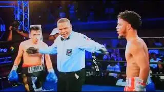 Eric Rosa &ldquo;mini pacman&rdquo; vs Yudel Reyes (Ultimo Round) pele&oacute;n)