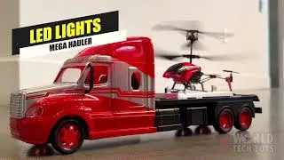 Mega Hauler Gyro RC Helicopter and Truck only by World Tech Toys