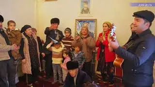 TABRIK LOYIXASI USTOZ SULAYMON SUBHONOV XONADONIDA 75 YOSH  YUBELEY