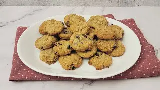 Chewy Egg-Free Oatmeal Cookies