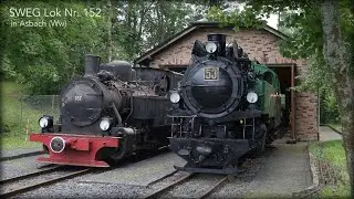 SWEG 152 (Jagsttalbahn) im RSE Museum Asbach
