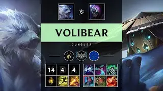 Volibear Jungle vs Jax - EUW Challenger Patch 25.14
