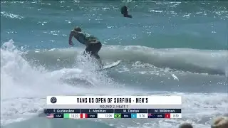 Vans US Open of Surfing - Men's, Men's Qualifying Series - Round 2 heat 7