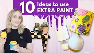 10 Ways to Use a Paint Sample | Easy Budget-Friendly DIY Decor