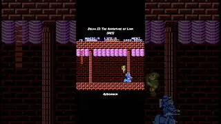 Zelda II: The Adventure of Link (NES) - Rebonack boss fight #retrogaming #nostalgia #nesgames