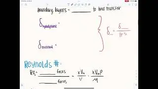 Heat Transfer - Calculating h (Part 1) - Boundary Layers