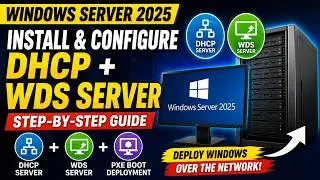 Windows Server 2025: Configuring WDS and DHCP for PXE Boot