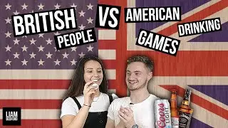 British People VS American Drinking Games w/ ThoseRosieDays