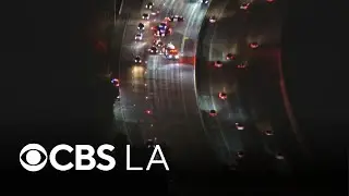 Pedestrian killed in crash on 405 Freeway