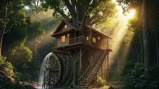 Built a Home in a Tree 🌿 | Off-Grid Tree House Build