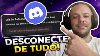 Como DESCONECTAR o DISCORD de V&Aacute;RIOS APARELHOS de UMA VEZ