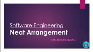 Neat Arrangement |Software Engineering| More useful content in description👇| #video #education 